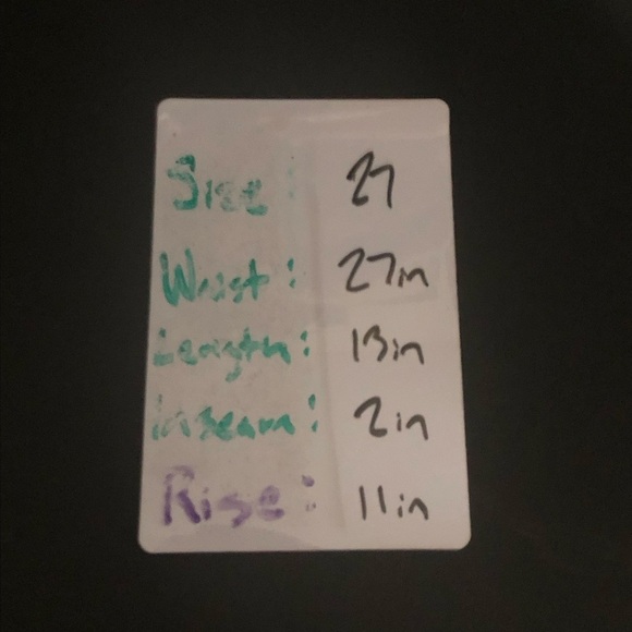 Levi's 501 Shorts Women's 27 High Rise Cut Off Frayed Hem Denim - Picture 4 of 4